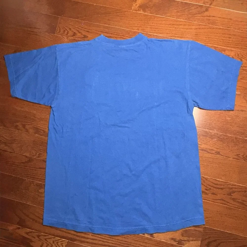 Vintage Kentucky Wildcats Shirt Mens XL Blue NCAA Basketball 90s Sport Attack